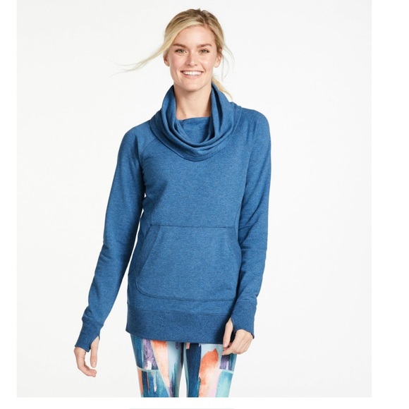 L.L Bean Cowl-neck pullover, sz small - Picture 5 of 5